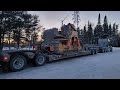 Trucking thru the snow - Hearst, ON