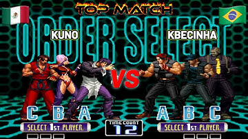 KUNO vs KBECINHA Batalla Épica  KOF 2002 Classic Match #1