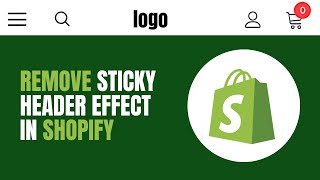 Remove Sticky Header in Shopify - Mr Parker Shopify Theme Customization