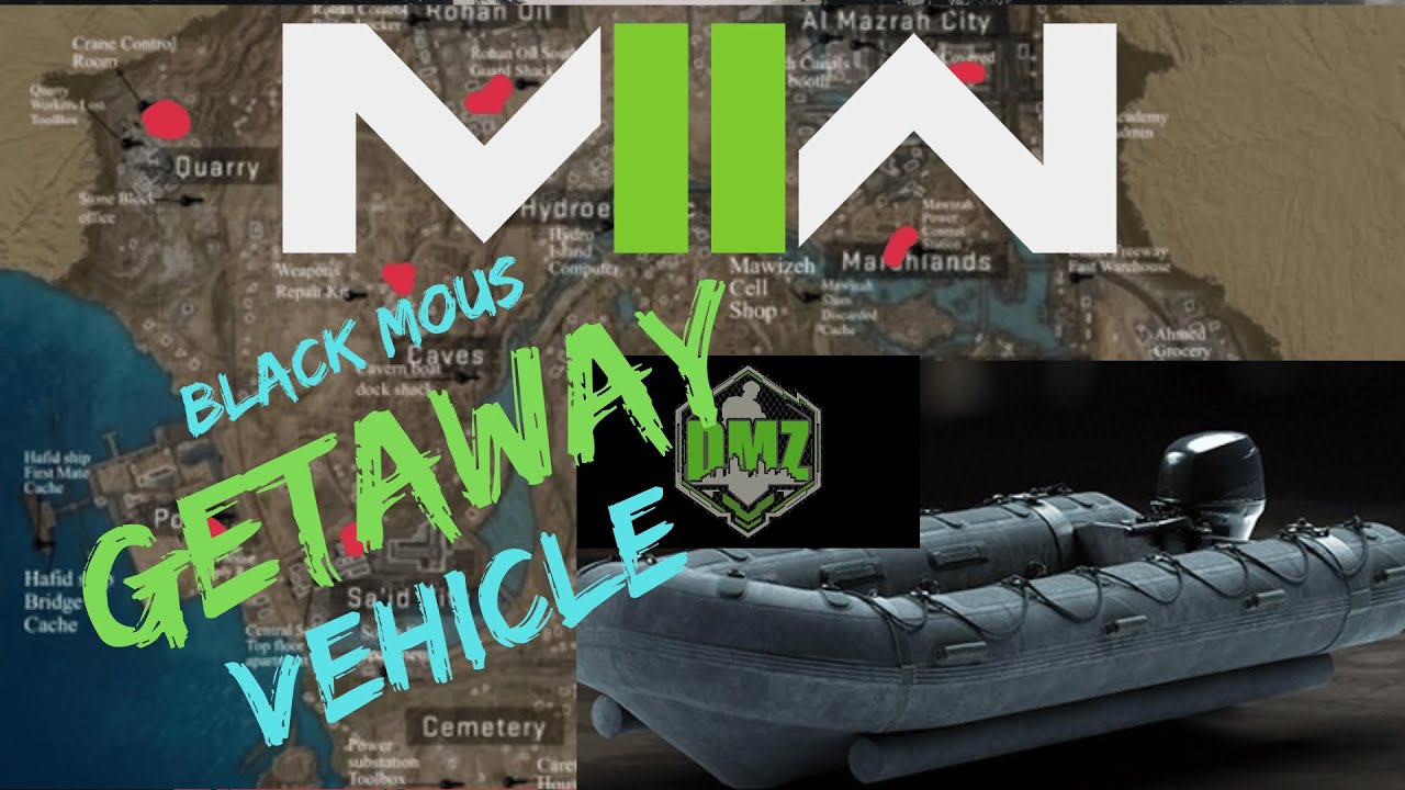 MW2! DMZ Getaway Vehicle Guide! YouTube