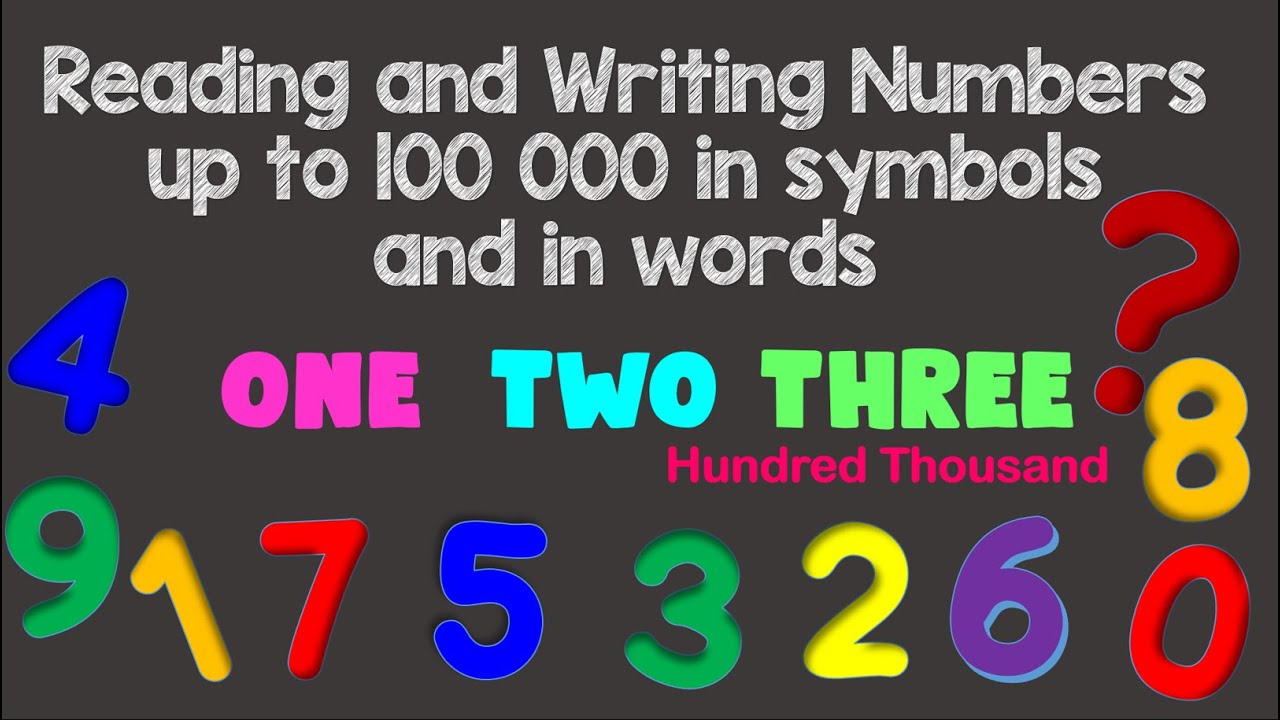 Reading and Writing Numbers up to 26 26 in symbols and in words   Mathematics  Grade 26 Episode 26