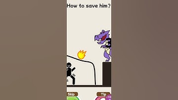 Save Stickman: Draw 2 Save Save the Stickman Draw Game #part3  #shorts