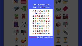 🧵 Test Your Eyes! Find the Thread Emoji 👀🔥