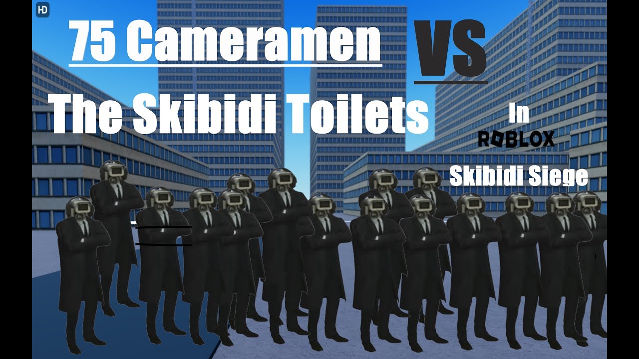 Cameraman Army VS Skibidi Toilets Skibid Toilet Siege Defence YouTube Cameraman Army VS Skibidi Toilets Skibid Toilet Siege Defence YouTube