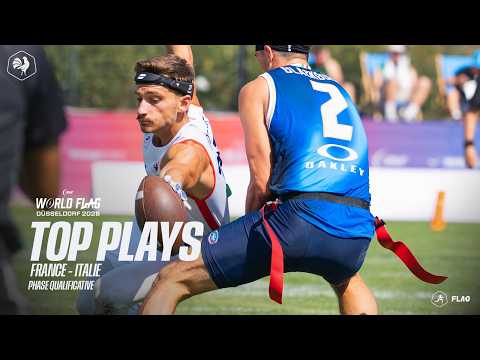 IFAF World Flag 2026 | Men : France - Italie | Top plays