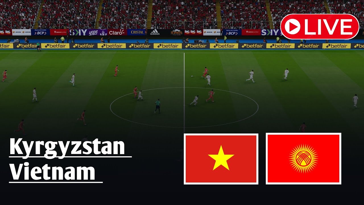 LIVE: Vietnam U23 vs Kyrgyzstan U23 | AFC Asian Cup 2026 | Watch efootball Gameplay FL25