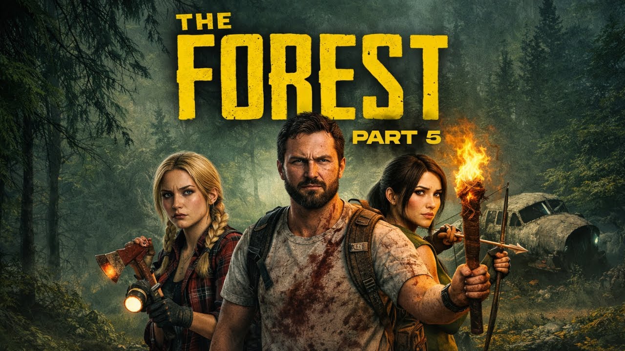 The Forest [05] Friendly Fire war an… 🌲 Let's Play - YouTube