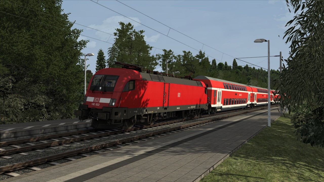 Train Simulator: Nürnberg – Donauwörth Add-On #RE 16 - 59089