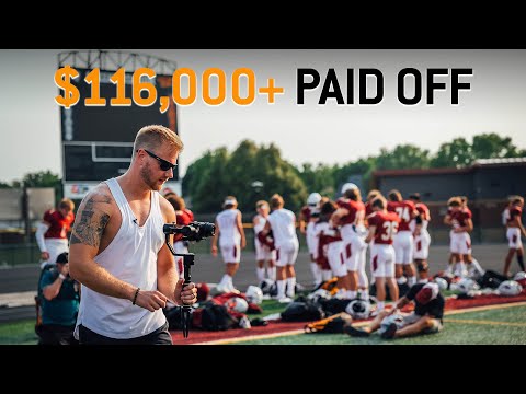 How I Paid Off $116,000+ of Debt Shooting Fitness Videos