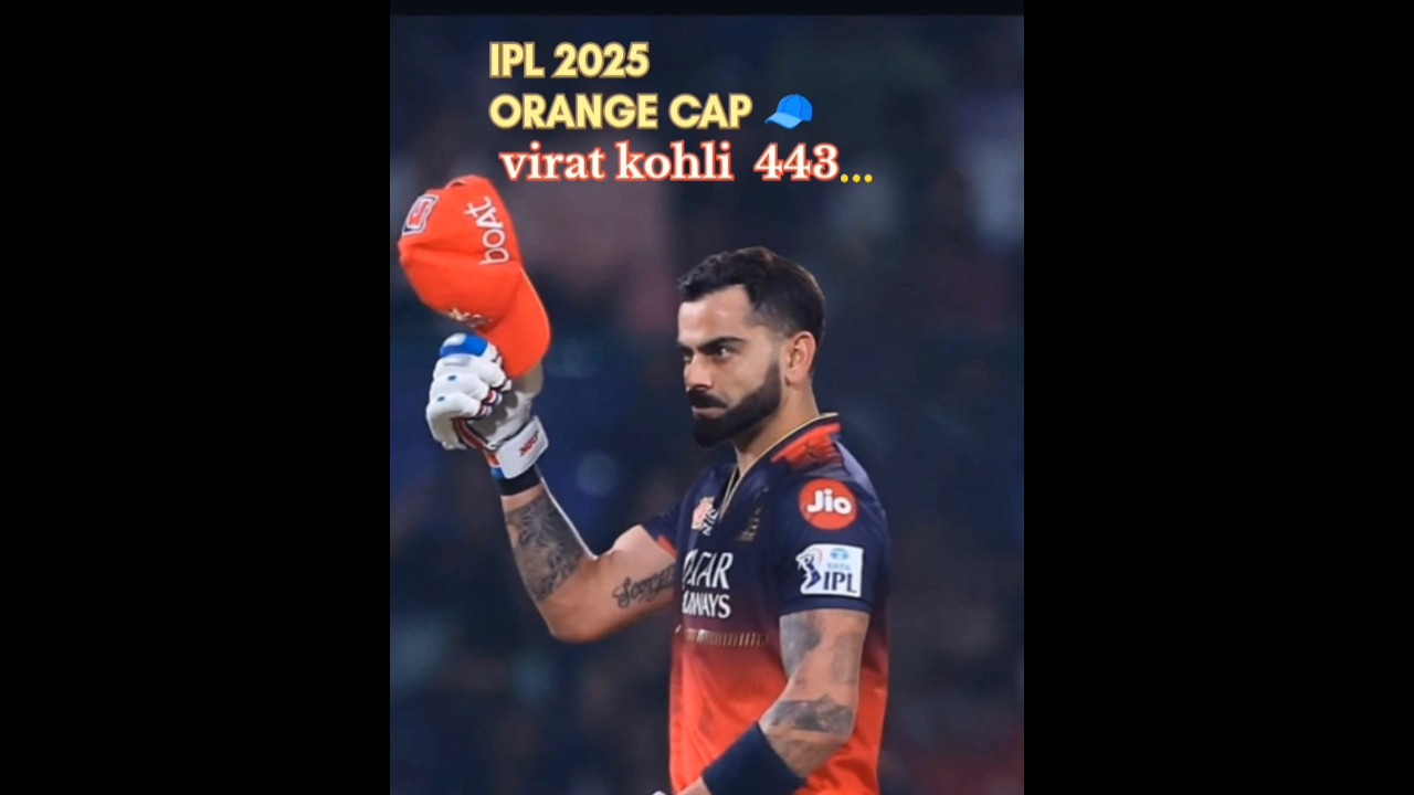 RCB WON BY 6 wicked ❤️ VIRAT KOHLI ORANGE CAP🧢 in IPL 2025 HIGHEST RUN 🔥 #cricket #viratkohli #ipl