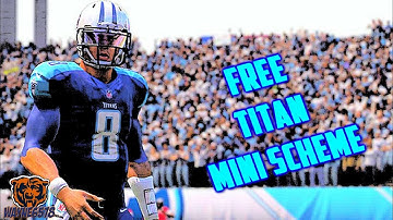 HOW TO SCORE IN MADDEN 19 | MADDEN 19 UNSTOPPABLE MINI SCHEME | TENNESSEE TITANS PLAYBOOK