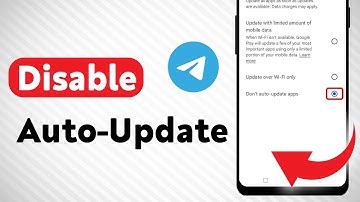 How To Disable Update Telegram App Automatically (Updated)