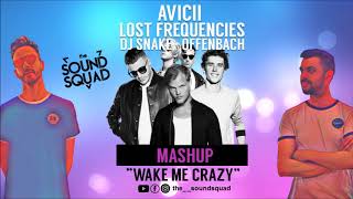 AVICII, LOST FREQUENCIES, DJ SNAKE, OFFENBACH - WAKE ME CRAZY (the SOUND SQUAD MASHUP)