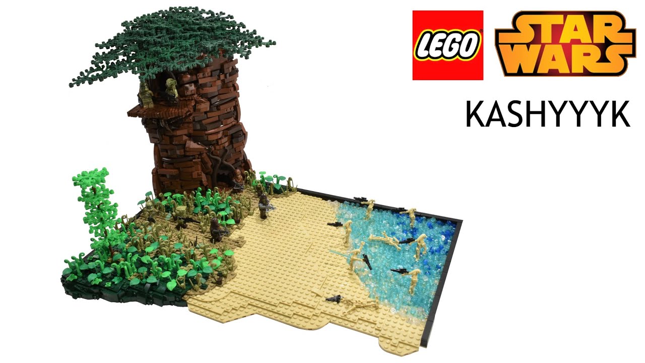 LEGO Star Wars Kashyyyk MOC Galactic Lego YouTube lego-star-wars-kashyyyk-moc-galactic-lego-youtube