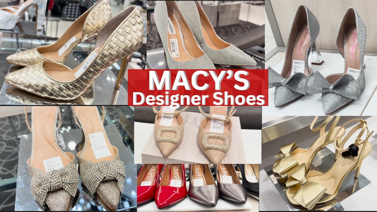NEW Macy's Womens Designer Shoes-Spring/Summer 2025🛍️👠👡 👢🥿 - YouTube