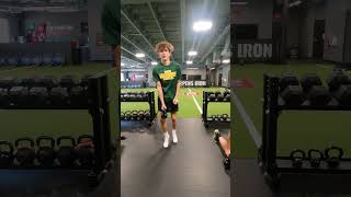 KB Drop Lunge
