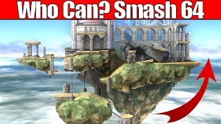 (Super Smash Bros N64) Who Can Make The Hyrule Temple Jump? - Map Mod screenshot 5