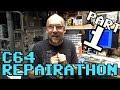 C64 Repairathon! Part 1 - Intro and black screen on #1