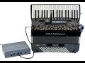 Scandalli air midi accordion musictech digibeat  built in sounds  rhythms electronic bass sounds