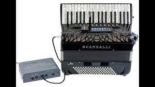 Scandalli Air MIDI Accordion Musictech Digibeat - Built in Sounds & Rhythms Electronic Bass Sounds screenshot 1