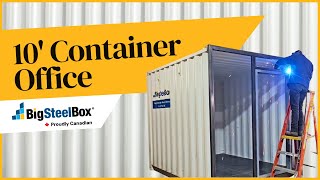 Inside The Transformation 10 Container To Compact Office