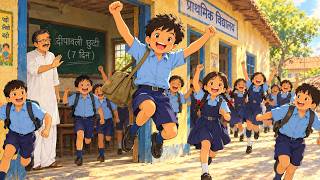 स्कूल की छुट्टी पर दिवाली का धमाका! 🧨🎇 | 90s Nostalgia Story