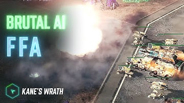 vs Brutal AI FFA from 1v1 to 1v1v1v1v1v1v1v1 - Kane