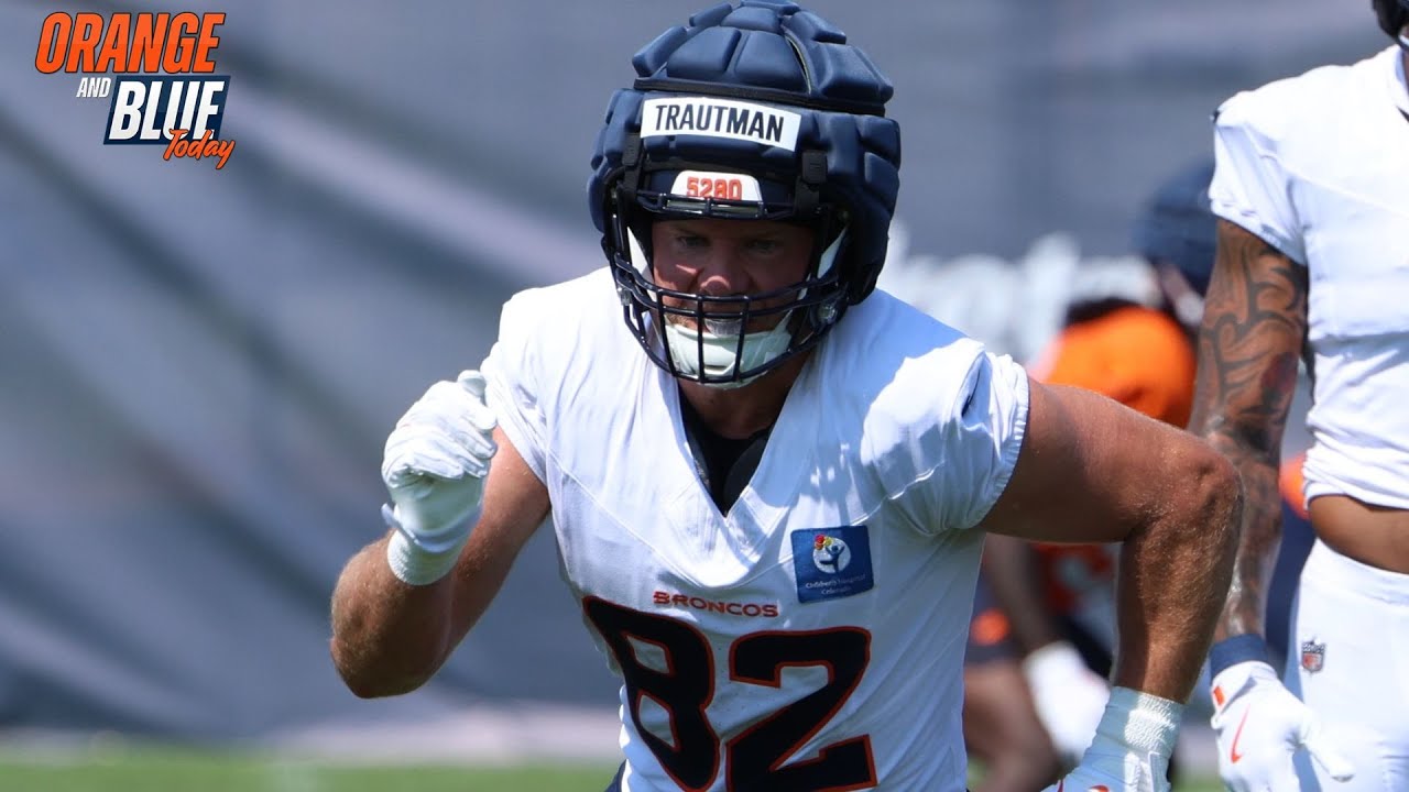 EXCLUSIVE: Adam Trautman on Bo Nix’s Rise, Broncos Season Hopes & Adding Evan Engram