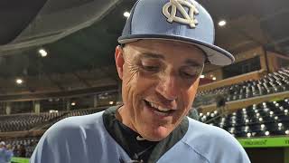 #UNC coach Scott Forbes after exhibition victory at the DBAP over N.C. State.