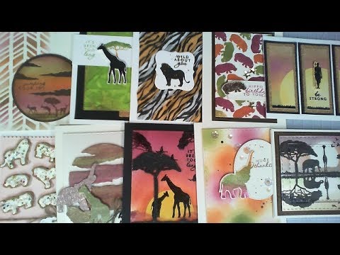 10 Cards - 1 Kit / Part 2 / My Monthly Hero June 2017 Kit / C&CT - YouTube