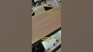 what is a capped composite deck board?This is! #whatisacappedcompositedeckboard