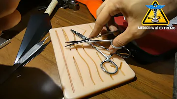 ¿Cuáles son los 3 tipos de suturas?