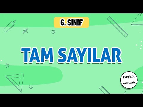 Tam Sayılar | 6.Sınıf Matematik | 2024