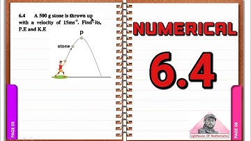 Numerical 6.4 | 9th Physics Chapter 6 numericals | smart syllabus #9th #physics #chapter6