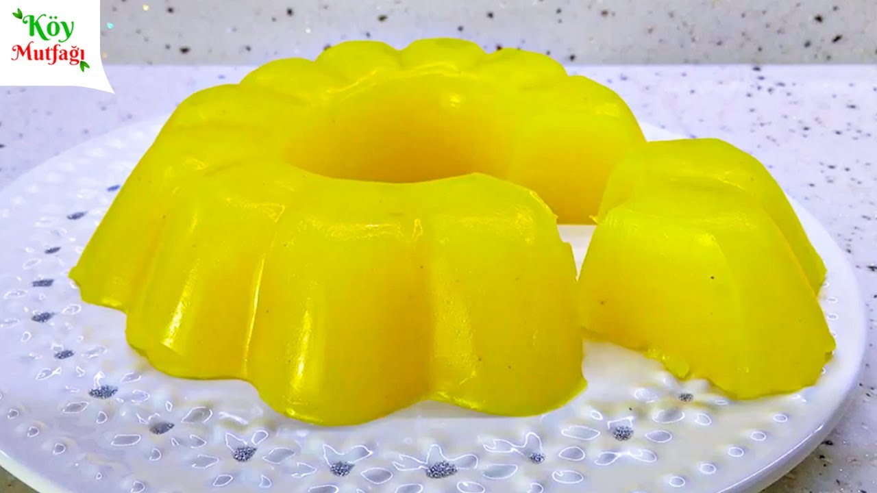 Limonlu Ferahlatıcı Yaz Tatlısı Tarifi - Muhallebi Tarifi | Tatlı Tarifi | Köy Mutfağı