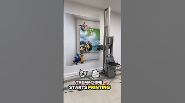 This is The Most Advanced Wall Printing Machine!