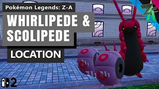 How To Get Whirlipede And Scolipede In Pokemon Legends Z-A