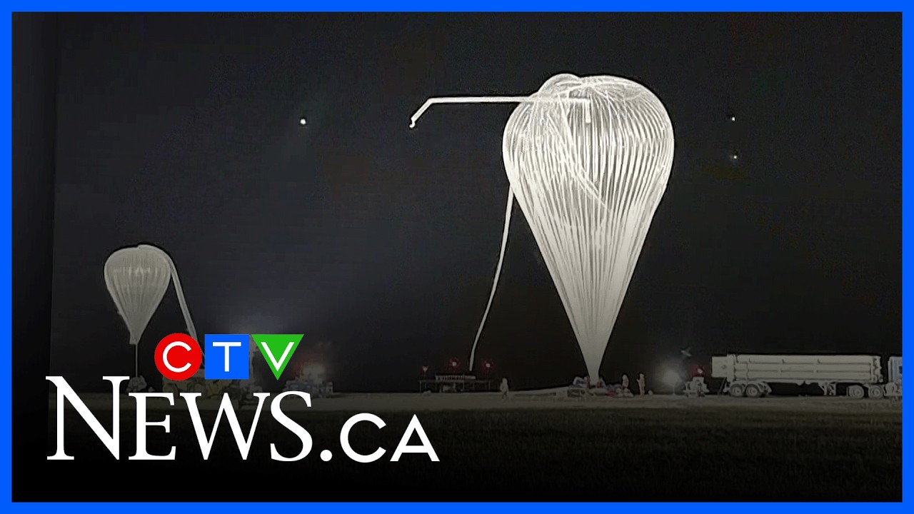 Timmins balloon launches are out of this world - YouTube