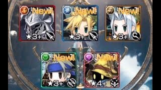 Mobius Final Fantasy - PICTLOGICA Legend Summon - Unique Limited Edition Cards
