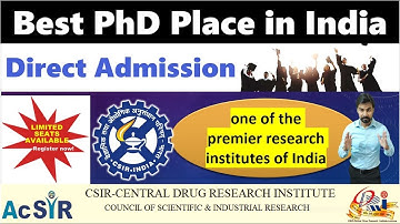 New BEST PhD admission 2023 II CSIR labS II DIRECT INTERVIEW @TheScientificGurus