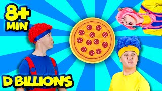 Pepperoni \& Macaroni with Puppets + MORE D Billions Kids Songs