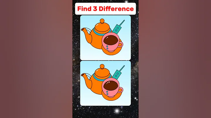 Find the 3 Differences Before the Timer Ends!🥸🔥#findthedifferences #iqtest #quiz