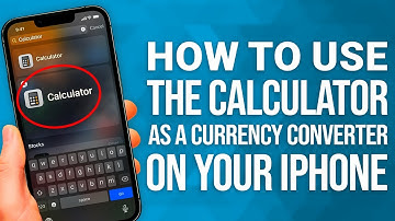 How To Use The Calculator As A Currency Converter On iPhone: Hidden Features!