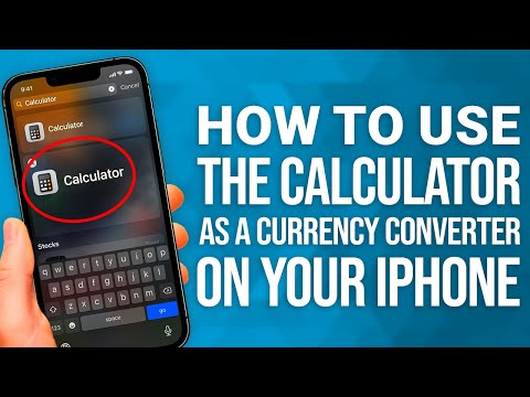 How To Use The Calculator As A Currency Converter On iPhone: Hidden Features!