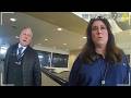 Flight Attendant Charged With Battery At Airport - Over a Simple Shoulder Tap?