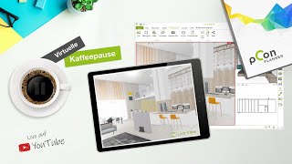 Virtuelle Kaffeepause mit pCon | Vom Planungs- zum Beratungstool - Neuheiten im pCon.planner 8.3.1