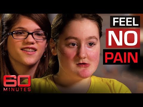 Thumbnail for the embedded element "People who feel no pain but suffer enormously | 60 Minutes Australia"