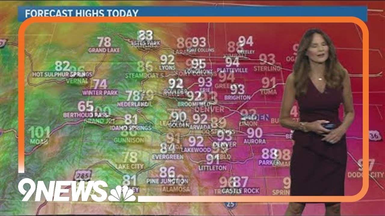 Denver Gazette forecast for July 12 - YouTube