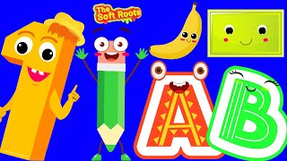 Learn ABC Phonics Shapes Numbers Colors | Preschool Learning Videos For 3 Year Olds | #kidsvideos