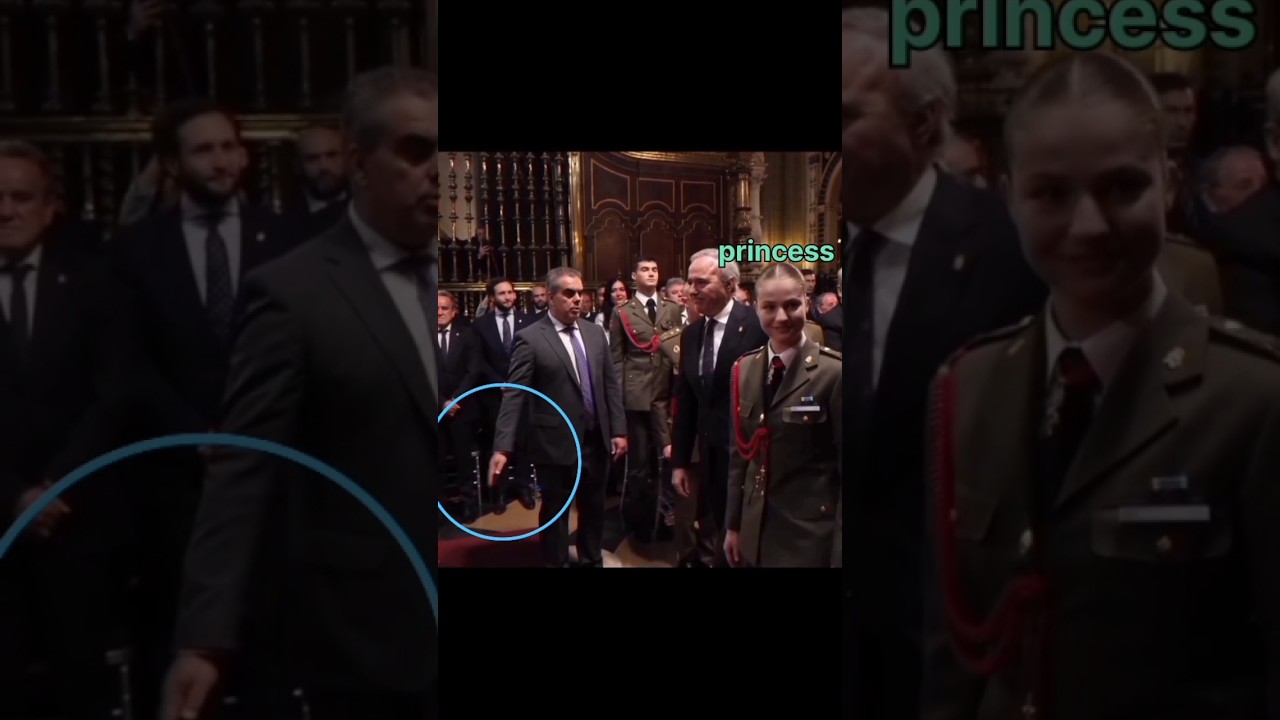 ✨this gentleman leads the future queen of Spain 